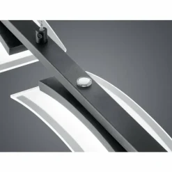 Luminaires Reality Suspension Reality Ikaria LED Noir, 3 lumières