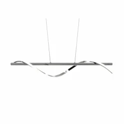 Luminaires Reality Suspension Reality Isabel LED Chrome, 1 lumière* Éclairage Led