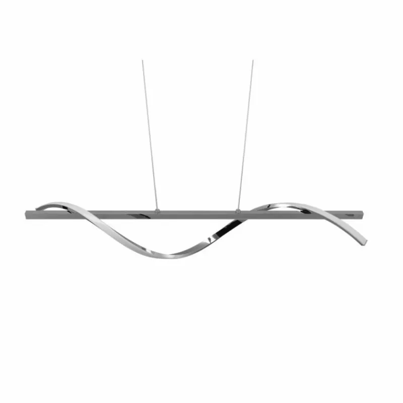 Luminaires Reality Suspension Reality Isabel LED Chrome, 1 lumière* Éclairage Led