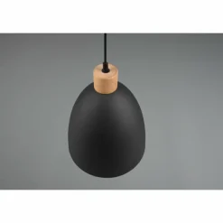 Luminaires Reality Suspension Reality Jagger Noir, 1 lumière* Suspensions