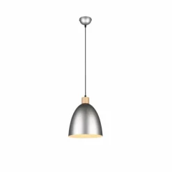 Luminaires Reality Suspension Reality Jagger Brun foncé, Nickel mat, 1 lumière* Suspensions