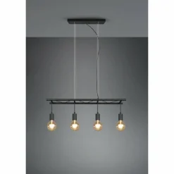 Luminaires Reality Suspension Reality Ladder Noir, 4 lumières* Suspensions
