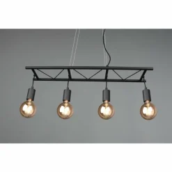 Luminaires Reality Suspension Reality Ladder Noir, 4 lumières* Suspensions