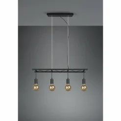 Luminaires Reality Suspension Reality Ladder Noir, 4 lumières* Suspensions