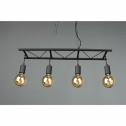 Luminaires Reality Suspension Reality Ladder Noir, 4 lumières* Suspensions