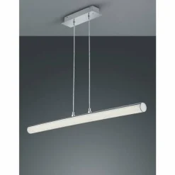 Luminaires Reality Suspension Reality LEIA LED Chrome, 1 lumière, Télécommandes, Changeur de couleurs* Suspensions