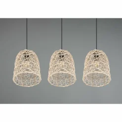 Luminaires Reality Suspension Reality Lovis Noir, 3 lumières* Suspensions