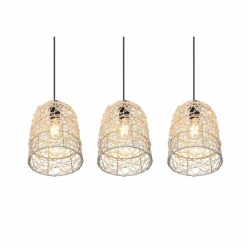 Luminaires Reality Suspension Reality Lovis Noir, 3 lumières* Suspensions