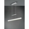 Luminaires Reality Suspension Reality Paros LED Aluminium brossé, 3 lumières* Suspensions