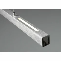 Luminaires Reality Suspension Reality Paros LED Aluminium brossé, 3 lumières* Suspensions