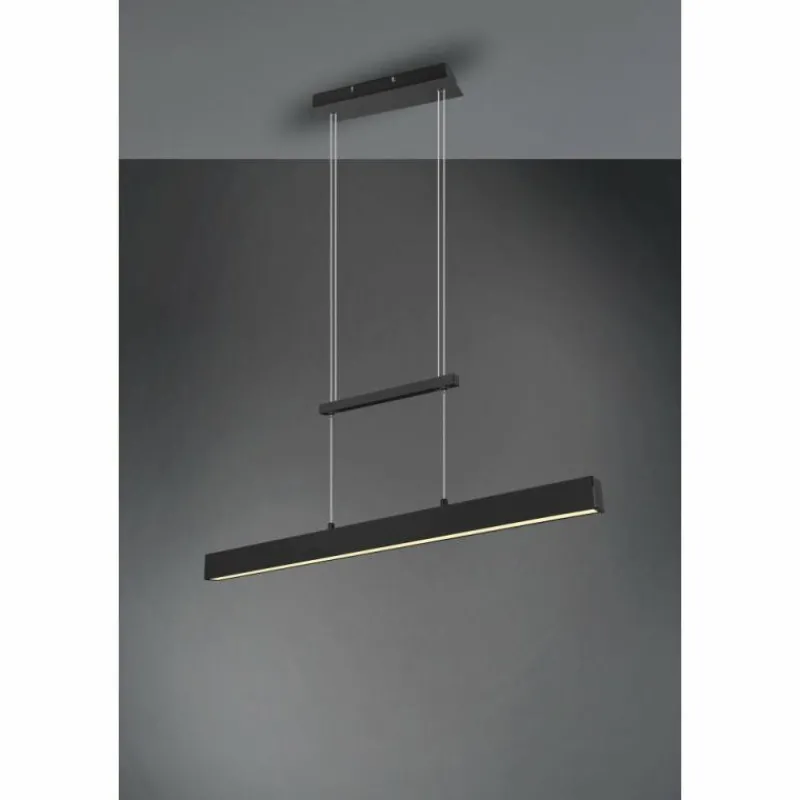 Luminaires Reality Suspension Reality Paros LED Noir, 3 lumières* Éclairage Led