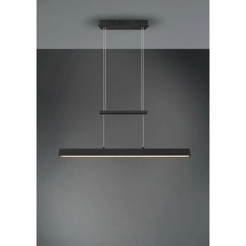 Luminaires Reality Suspension Reality Paros LED Noir, 3 lumières* Éclairage Led