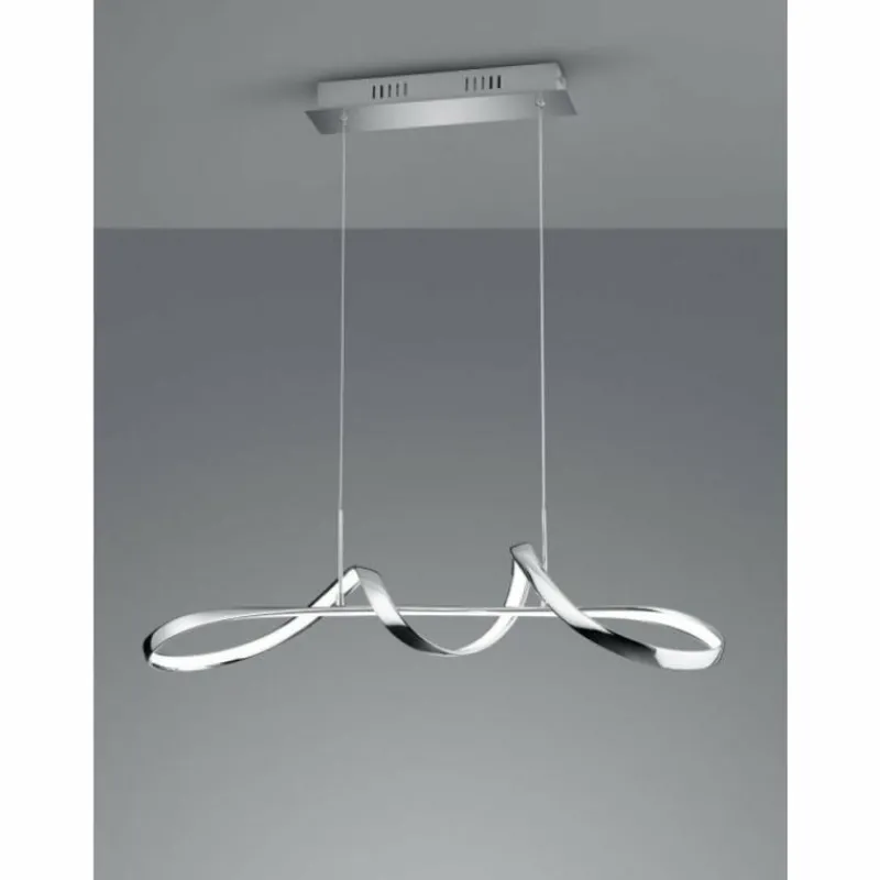 Luminaires Reality Suspension Reality Perugia LED Chrome, 1 lumière* Éclairage Led