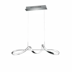 Luminaires Reality Suspension Reality Perugia LED Chrome, 1 lumière* Éclairage Led