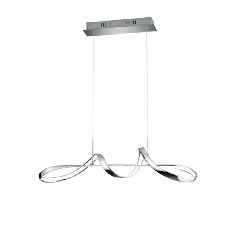Luminaires Reality Suspension Reality Perugia LED Chrome, 1 lumière* Éclairage Led
