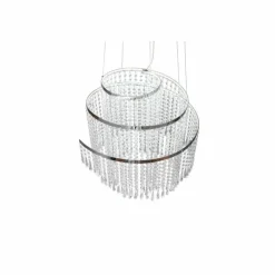 Luminaires Reality Suspension Reality POMP LED Chrome, 1 lumière, Télécommandes* Éclairage Led