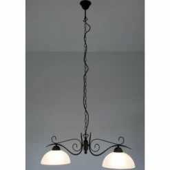 Luminaires Reality Suspension Reality Rouille, 2 lumières