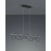Luminaires Reality Suspension Reality Saba LED Noir, 1 lumière* Éclairage Led