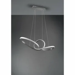 Luminaires Reality Suspension Reality Sansa LED Nickel mat, 1 lumière* Éclairage Led
