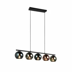 Luminaires Reality Suspension Reality SHELDON Noir, 5 lumières