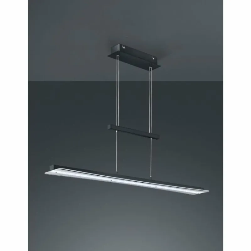Luminaires Reality Suspension Reality Smash LED Noir, 1 lumière