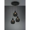 Luminaires Reality Suspension Reality Sprout Noir, 3 lumières* Suspensions