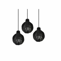 Luminaires Reality Suspension Reality Sprout Noir, 3 lumières* Suspensions