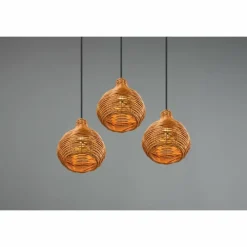 Luminaires Reality Suspension Reality Sprout Noir, 3 lumières* Suspensions