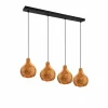 Luminaires Reality Suspension Reality Sprout Noir, 4 lumières* Suspensions