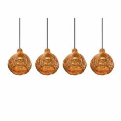 Luminaires Reality Suspension Reality Sprout Noir, 4 lumières* Suspensions