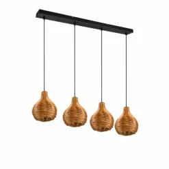Luminaires Reality Suspension Reality Sprout Noir, 4 lumières* Suspensions