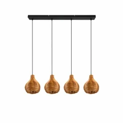 Luminaires Reality Suspension Reality Sprout Noir, 4 lumières* Suspensions