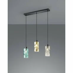 Luminaires Reality Suspension Reality SWIRL Noir, 3 lumières