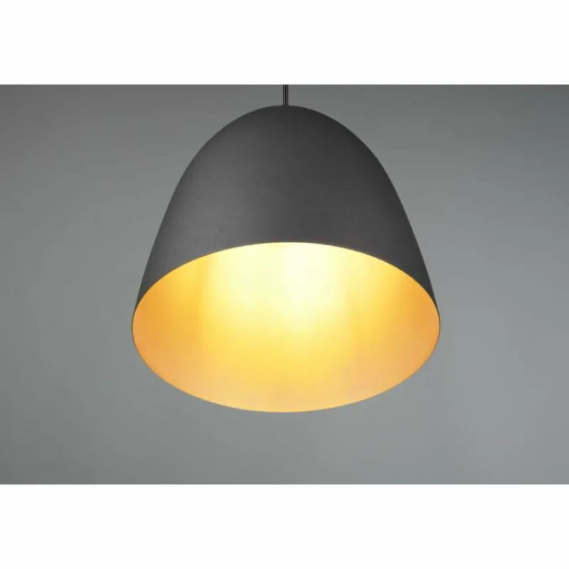 Lampes Dorées-Luminaires Reality Suspension Reality Tilda Noir doré, 1 lumière