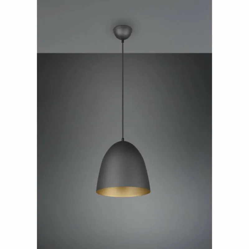 Lampes Dorées-Luminaires Reality Suspension Reality Tilda Noir doré, 1 lumière