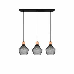 Luminaires Reality Suspension Reality Valeria Noir, 3 lumières* Suspensions