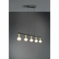 Luminaires Reality Suspension Reality Vannes Noir, 5 lumières* Suspensions