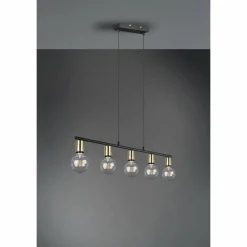 Luminaires Reality Suspension Reality Vannes Noir, 5 lumières* Suspensions