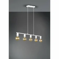 Luminaires Reality Suspension Reality Vannes Blanc, 5 lumières* Suspensions
