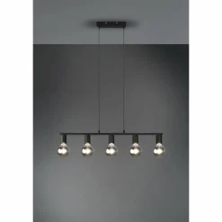Luminaires Reality Suspension Reality Vannes Noir, 5 lumières* Suspensions