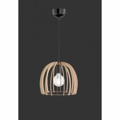 Lampes En Bois-Luminaires Reality Suspension Reality WOOD Bois clair, 1 lumière