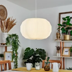 hofstein Suspension Regufe Blanc, 1 lumière