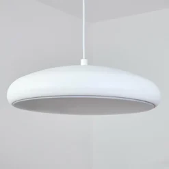 hofstein Suspension Rhone LED Blanc, 1 lumière, Changeur de couleurs