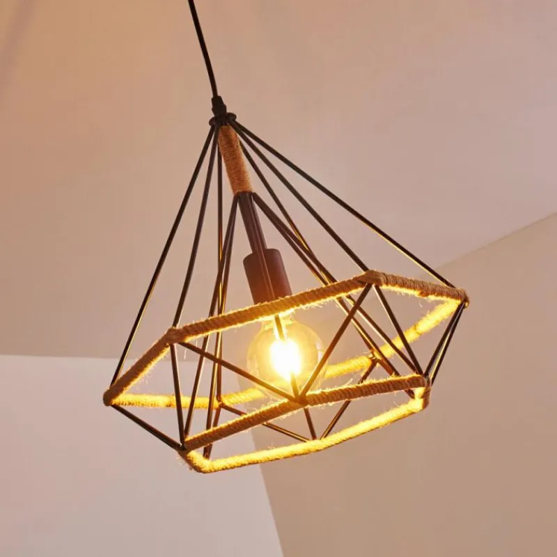 hofstein Suspension Riekje Noir, 1 lumière