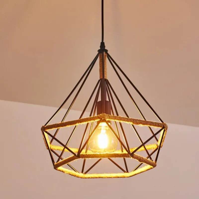 hofstein Suspension Riekje Noir, 1 lumière