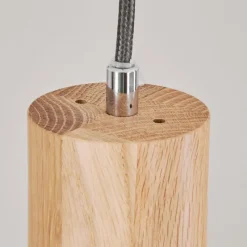 Lampes En Bois-hofstein Suspension Ripamonti Écru, 1 lumière