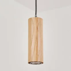 Lampes En Bois-hofstein Suspension Ripamonti Écru, 1 lumière