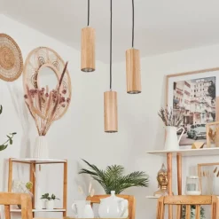 Luminaires Scandinaves-hofstein Suspension Ripamonti LED Chrome, Écru, 3 lumières