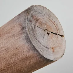 Luminaires Scandinaves-hofstein Suspension Rodeche LED Bois clair, Noir, 1 lumière