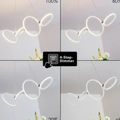 hofstein Suspension Rodekro LED Blanc, 1 lumière